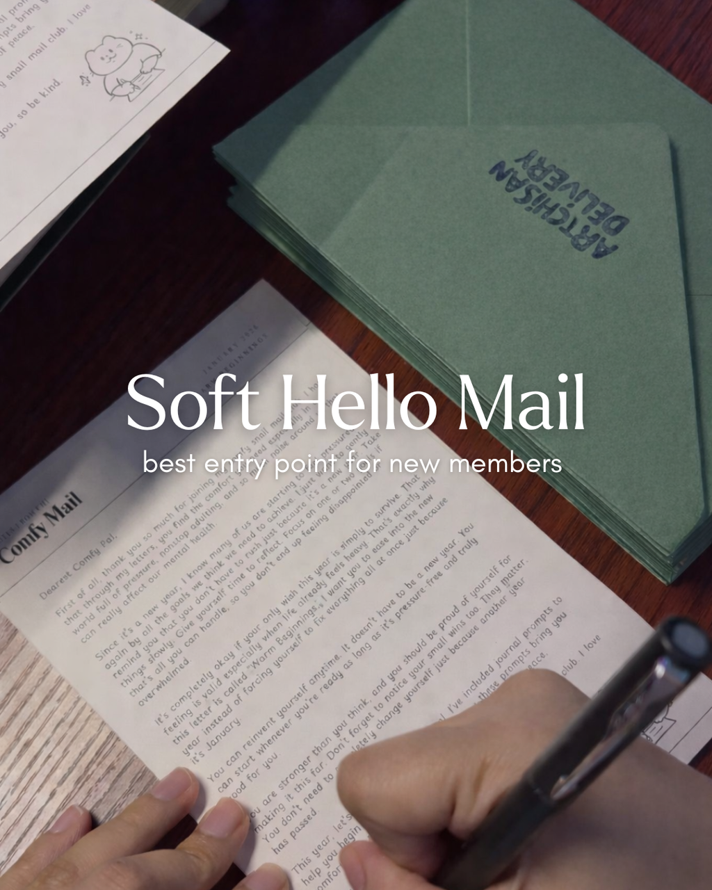 Soft Hello Mail (Pre-order)